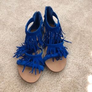Steve Madden Fringe Sandals